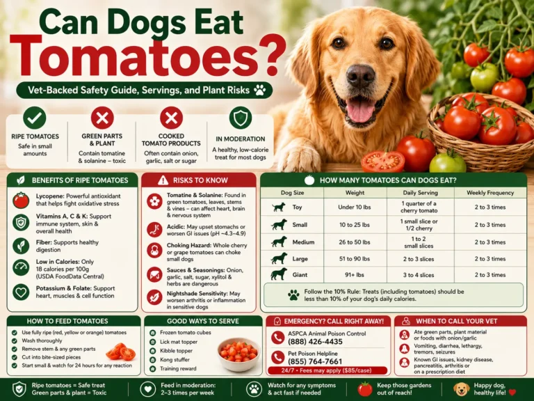 can dogs eat tomatoes