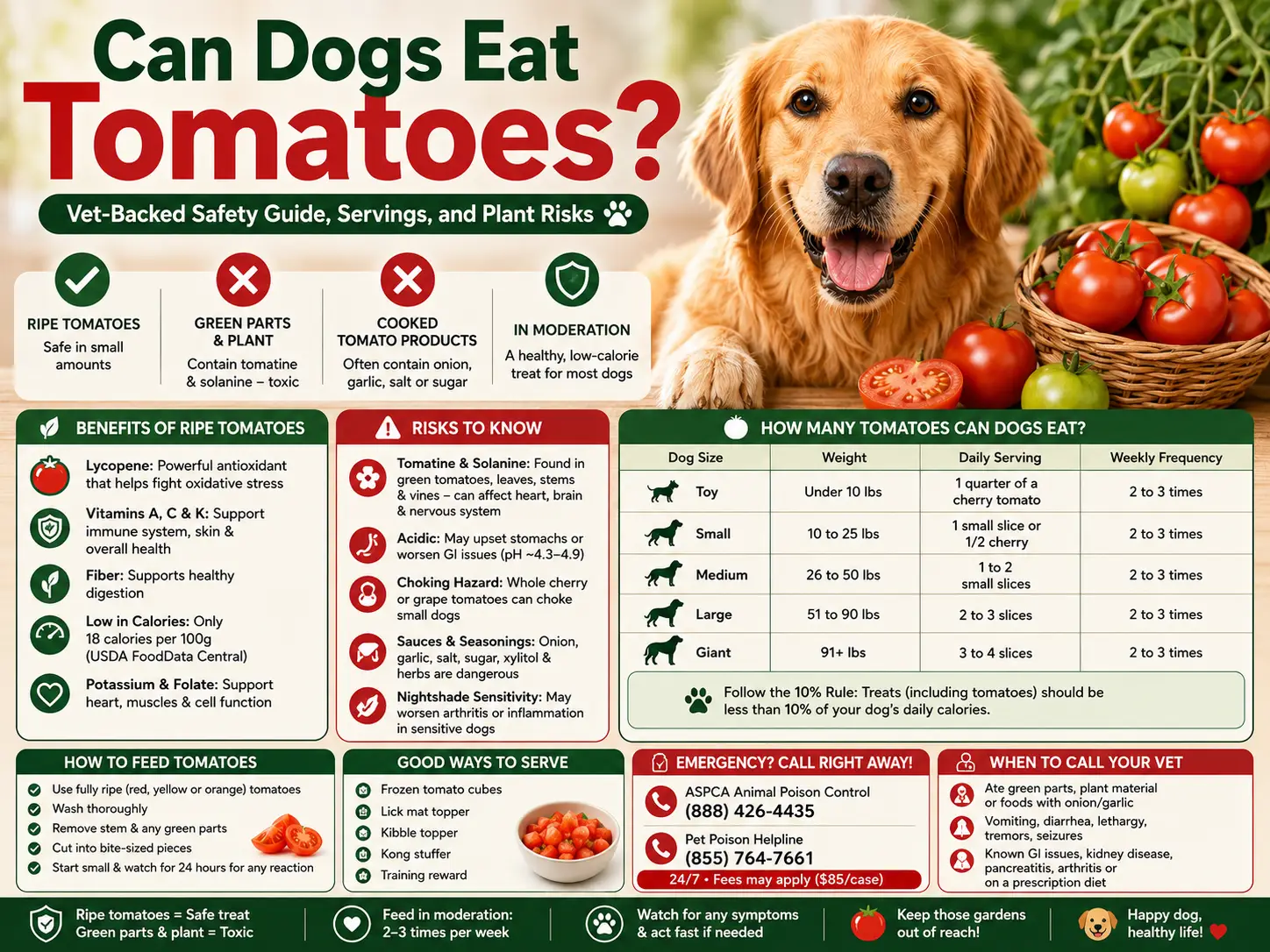 Can Dogs Eat Tomatoes? What's Safe And What's Toxic