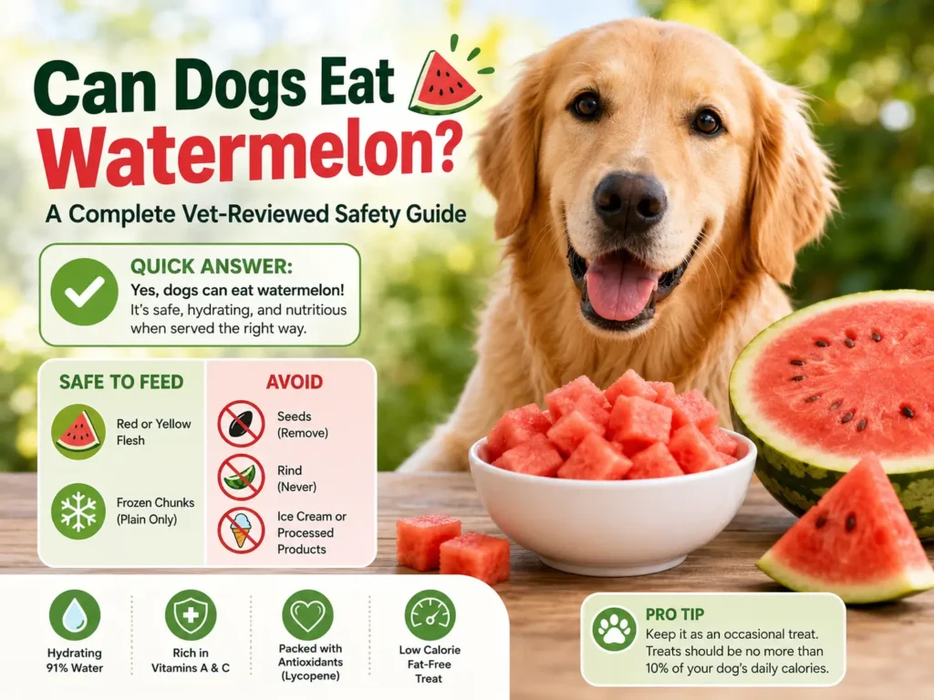can dogs eat watermelon