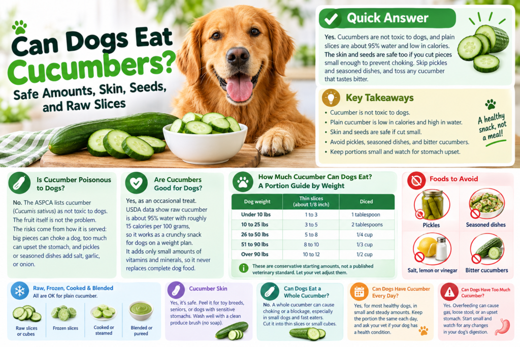 Can Dogs Eat Cucumbers_